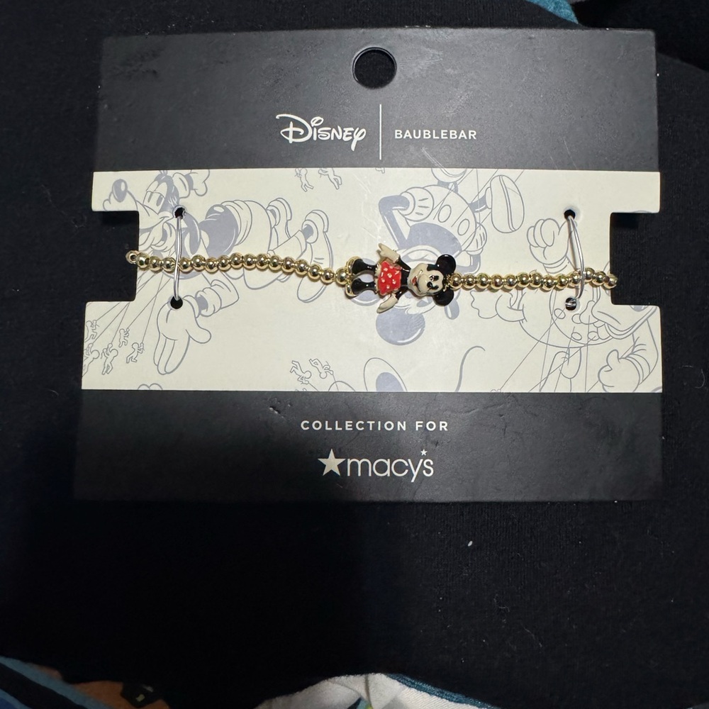 Disney BaubleBar Minnie Mouse Bracelet